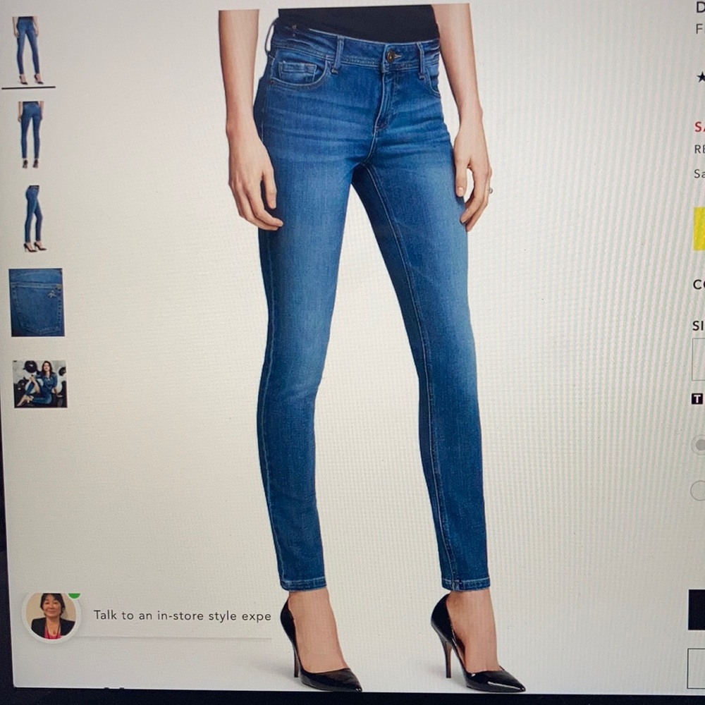 DL 1961 skinny jeans Florence insta sculpt